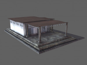 building 07 3D Model