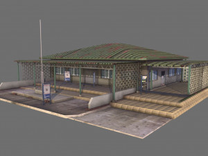 building 08 model 3D मॉडल