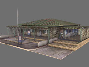 building 08 model 3D Model