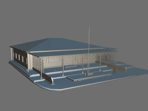 building 08 model 3D Model