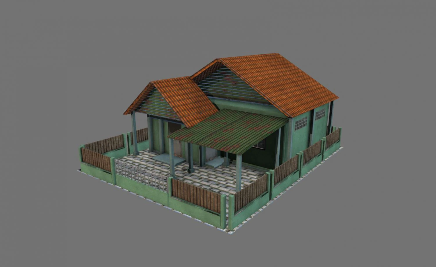 building 09 3D Model .c4d .max .obj .3ds .fbx .stl .blend 