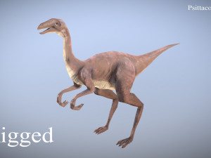 thai dinosaur kinnareemimus 3D Model