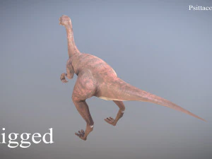 thai dinosaur kinnareemimus 3D Model
