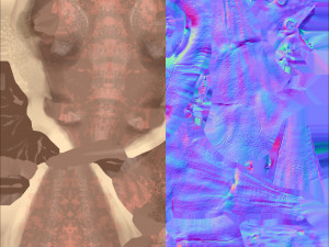 thai dinosaur kinnareemimus Modello 3D