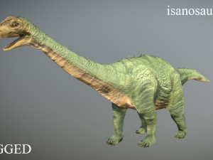 thai dinosaur isanosaurus 3Dモデル