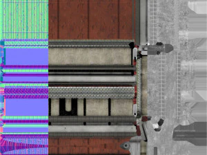 folding table chair 3D Model