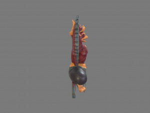 garuda statue Modello 3D