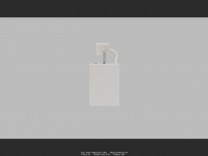 3d emergency light 01 Modello 3D