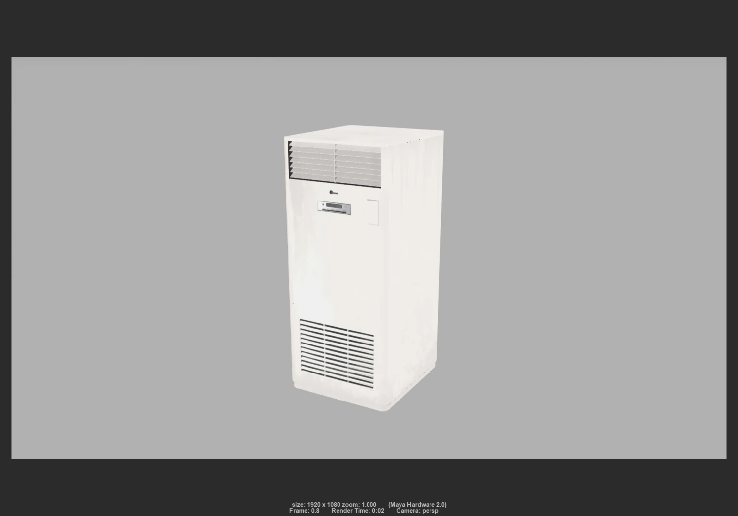 3d floor standing 01 3D Model .c4d .max .obj .3ds .fbx .stl .blend 