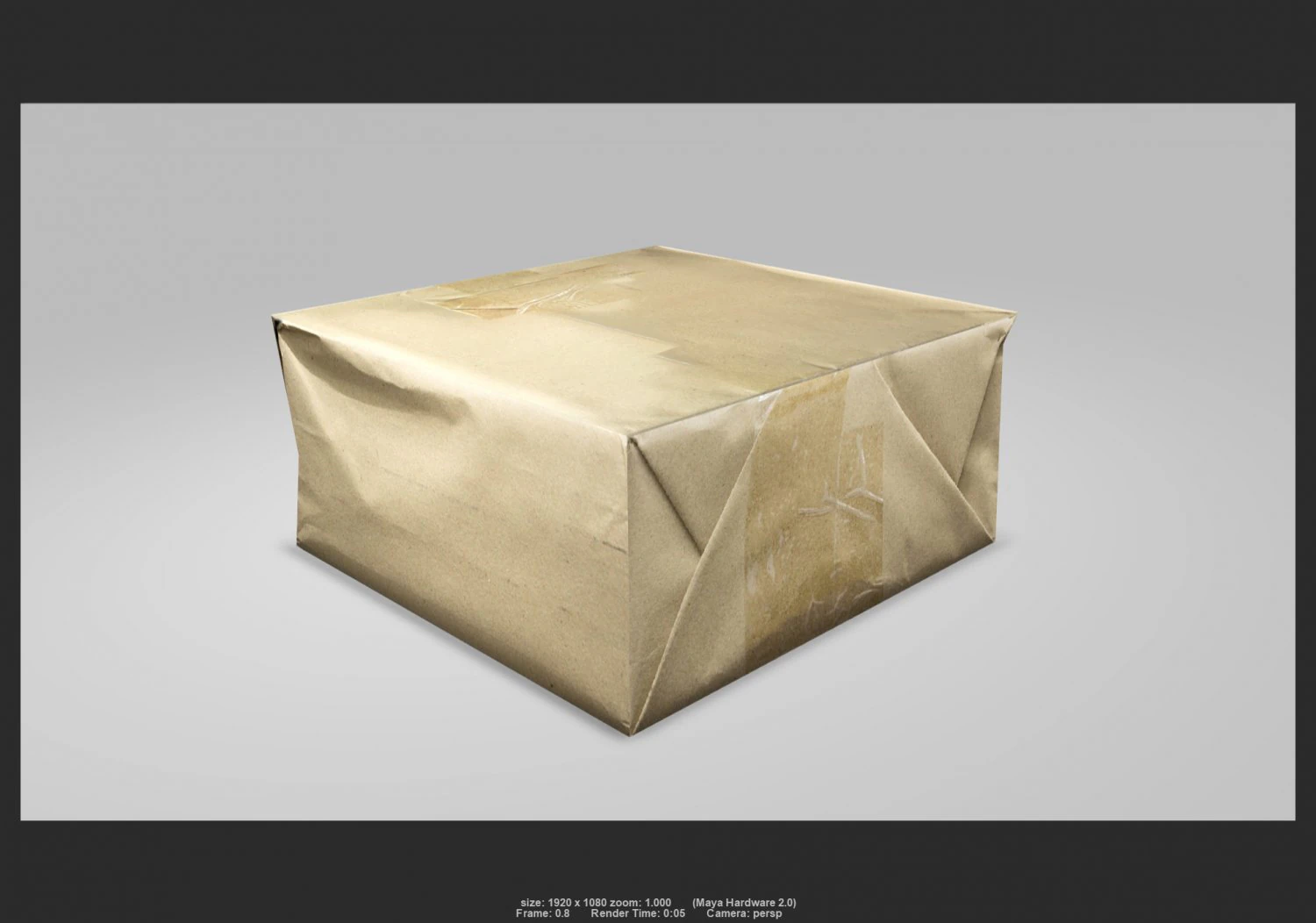 box 02 3D Model .c4d .max .obj .3ds .fbx .stl .blend 