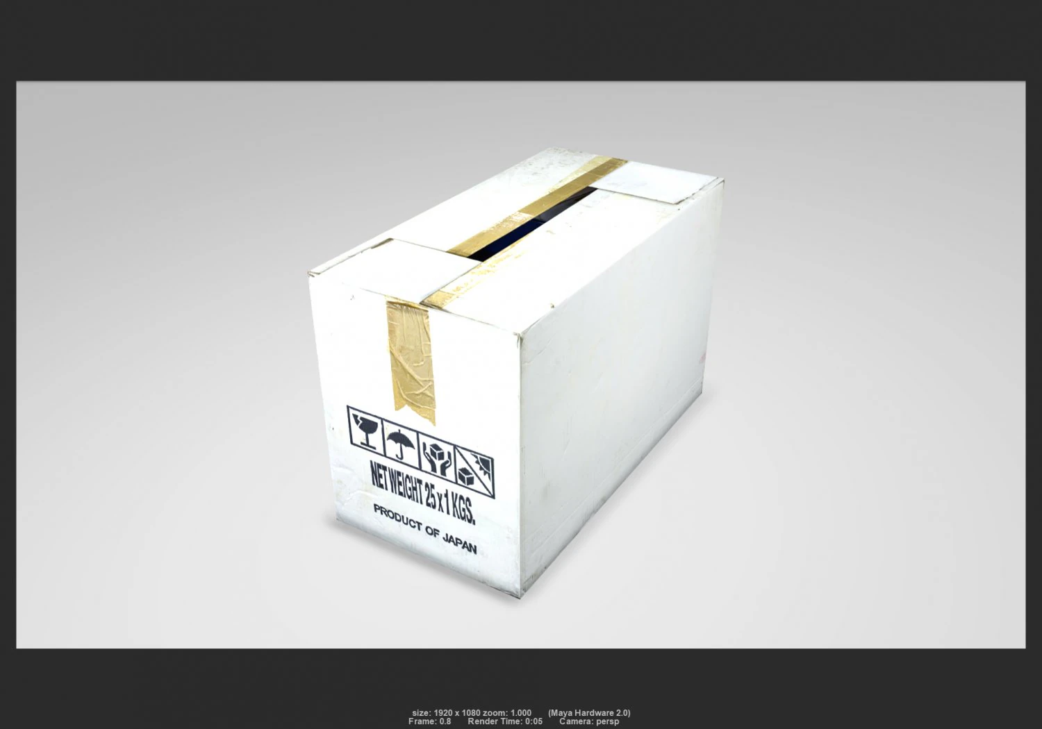 box 07 3D Model .c4d .max .obj .3ds .fbx .stl .blend