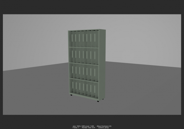 3d cabinet 02 Modelo 3D .c4d .max .obj .3ds .fbx .stl .blend 
