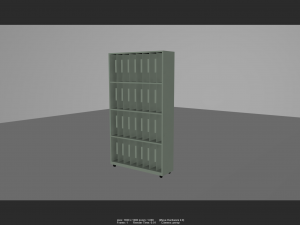 3d cabinet 02 3D मॉडल