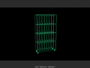 3d cabinet 02 Modelo 3D