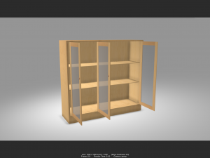 3d cabinet 03 model Modello 3D