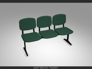 chair 02 3d 3D Модель