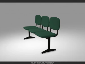 sedia 02 3d Modello 3D