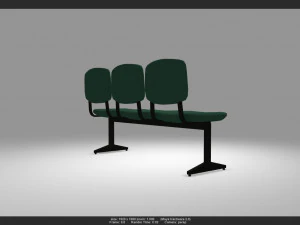 sedia 02 3d Modello 3D