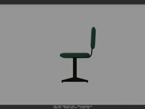 sedia 02 3d Modello 3D