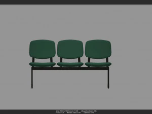 sedia 02 3d Modello 3D