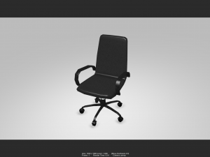 chair computer 01 3D Model