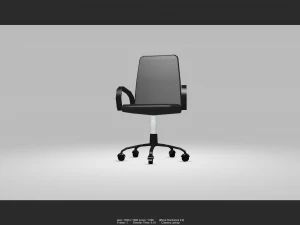 chair computer 01 3D Model