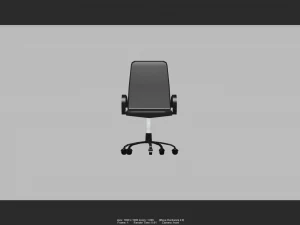 chair computer 01 3D Model