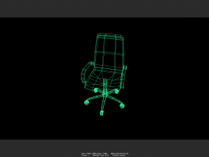 chair computer 01 3D Model