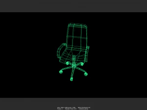chair computer 01 3D Model
