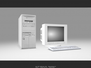 computer 01 Model 3D