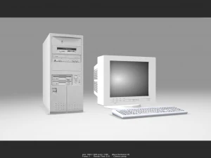 computer 01 3D Model