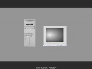 computer 01 3D Model