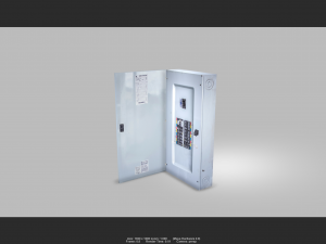 consumer unit 01 3D Model
