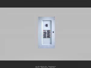 consumer unit 01 3D Model