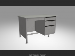 desk 01 3D Модель