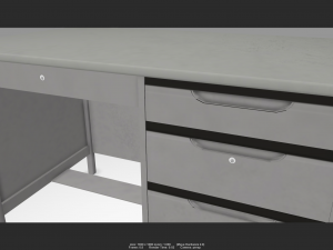 desk 01 3D Модель