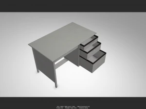 desk 01 3D Model