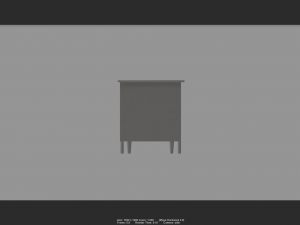 desk 01 3D Модель