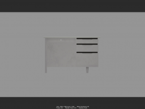 desk 01 3D Модель