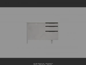 desk 01 3D Model