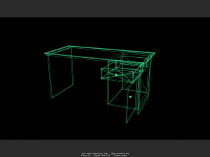 desk 02 3D 모델