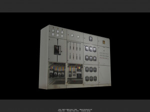 electrical cabinet 01 Modelo 3D