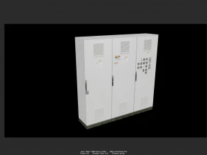 kabinet listrik 02 Model 3D