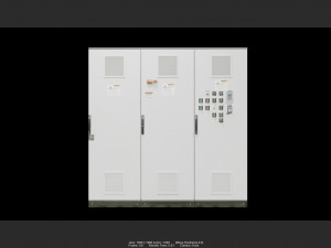 electrical cabinet 02 Model 3D