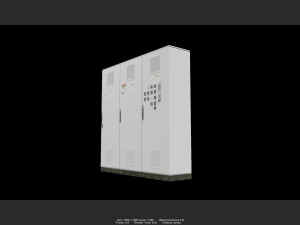 electrical cabinet 02 Model 3D