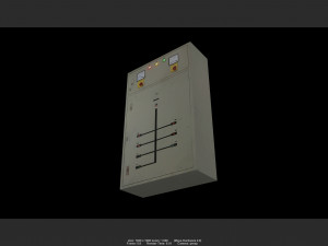 electrical cabinet 03 3D Model