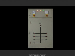 electrical cabinet 03 3D Model