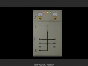 electrical cabinet 03 3D Model