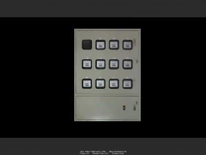 electrical cabinet 04 3D Model