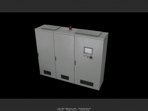 electrical cabinet 05 3D 모델